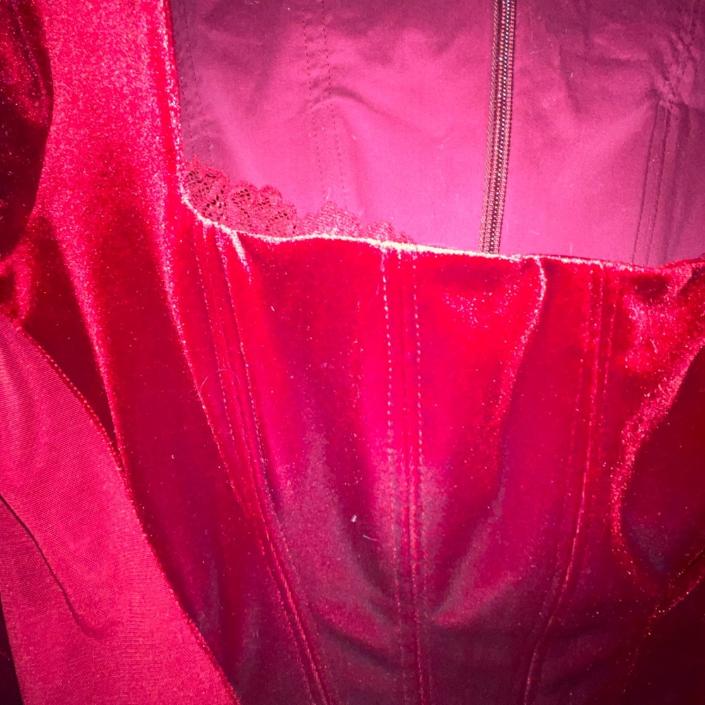House of CB Velvet Corset Dress - Picture 5 of 10